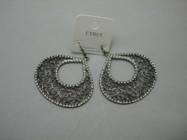 Crystal Stone Hemitate Earring